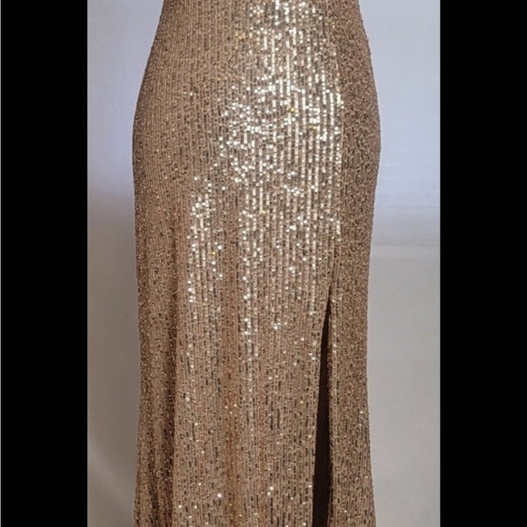 Gianni Bini size 7 prom dress/evening sequin dress - Picture 6 of 9